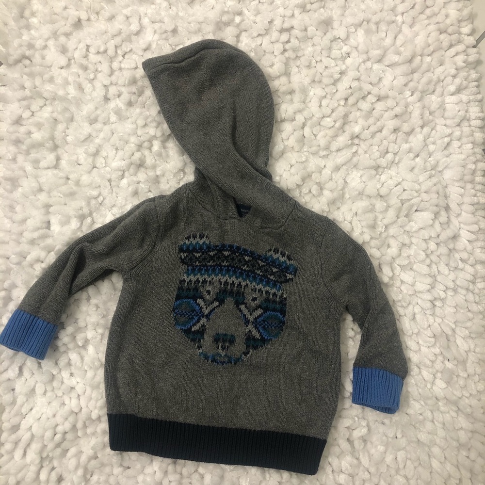 Gray Baby Gap Sweater